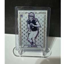 Panini 2024 Phoenix Contours J.J. McCarthy CON-JMY Rookie Insert Vikings