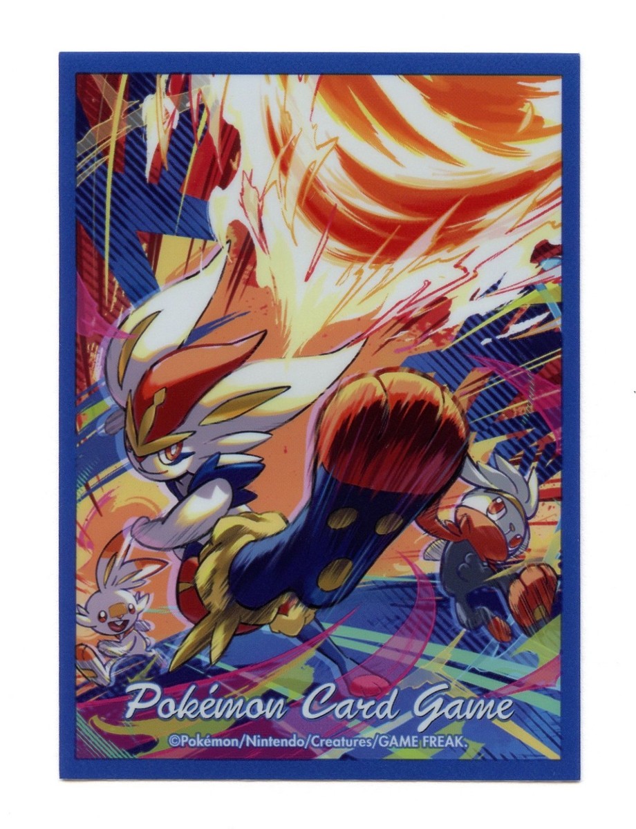 Cinderace Evolution Line Individual Card Sleeve Pokemon Center Japan Original Cinderace Evolution Line Individual Card Sleeve Pokemon Center Japan Original