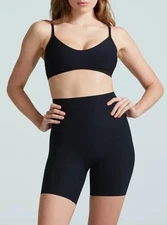 NWT! Commando Control Classic Shaping Mid Thigh Shorts Black Women’s XS
