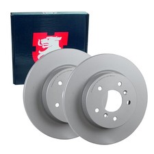 2x JP GROUP BREMSSCHEIBEN Ø290mm VOLL HINTEN passend für NISSAN QASHQAI RENAULT