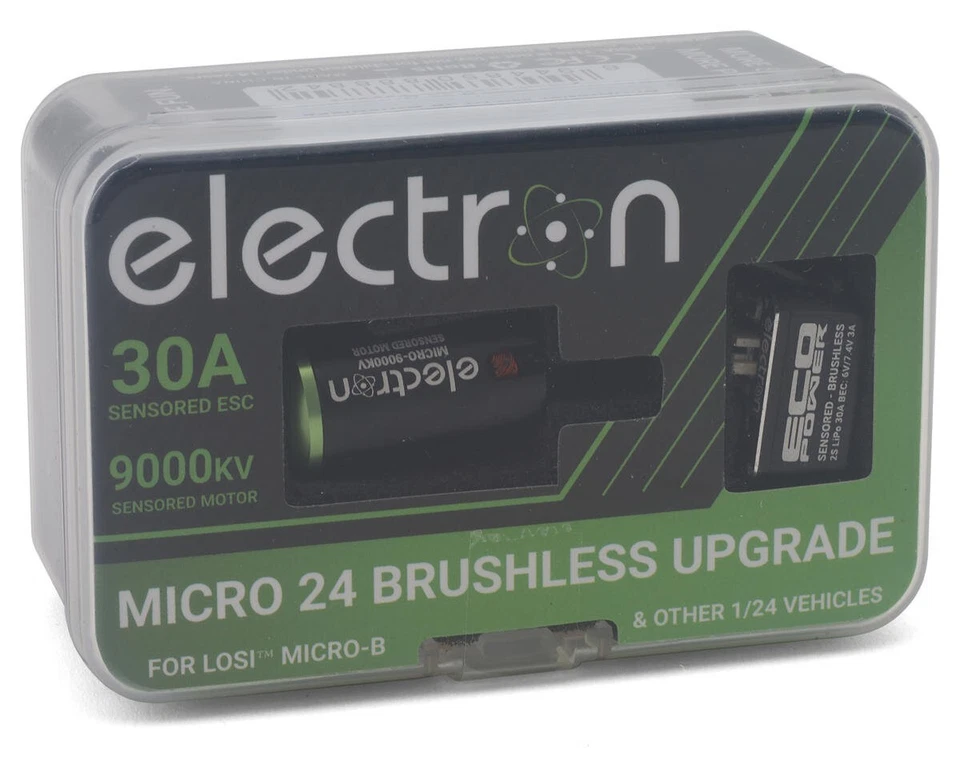 EcoPower Electron Micro 24 Brushless Combo Regler und Motor für Losi Micro-B  .. - Bild 3 von 3