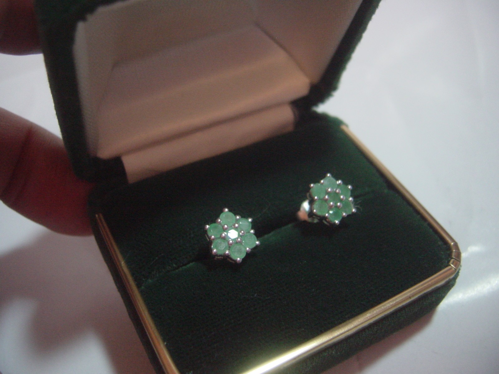 BEAUTIFUL SOLID SILVER-GENUINE-SUPERB COLUMBIAN E… - image 2