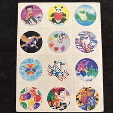 Vintage LISA FRANK Sticker Sheet - Rare