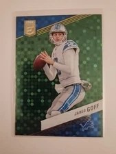 2023 Elite Jared Goff Green Disco #48 SP Lions 