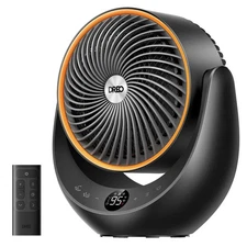 DREO SPACE PORTABLE ROOM HEATER ELECTRIC SMALL DERO FAN CERAMIC BATHROOM REMOTE