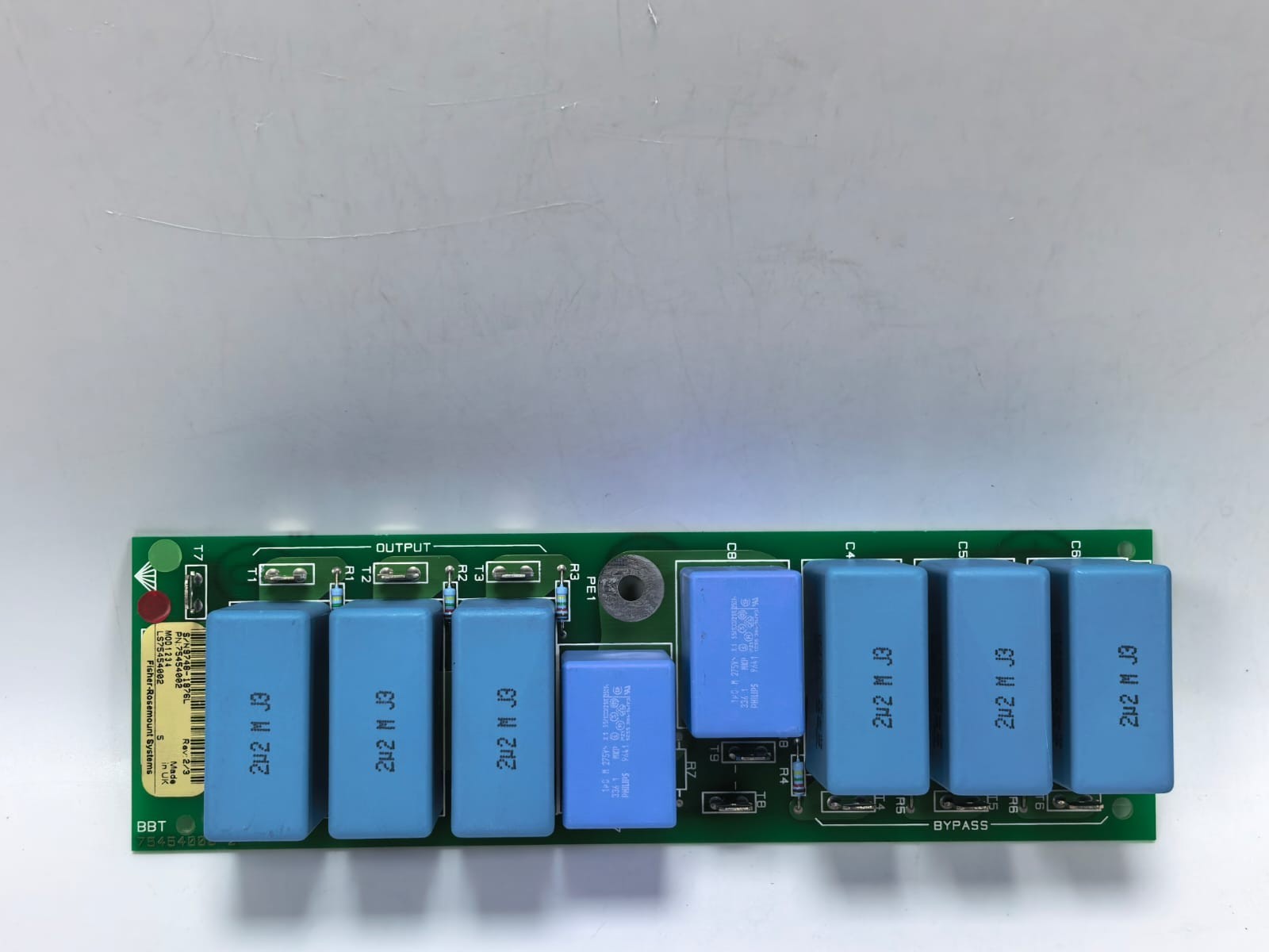 LIEBERT/FISHER-ROSEMOUNT SYSTEMS 75454002 PCB BOARD