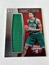 2015-16 Totally Certified RJ Hunter 116/199 Red Rookie Jumbo Jersey Celtics E1