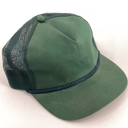 Plain green retro trucker cap corded snapback youngan OC cap