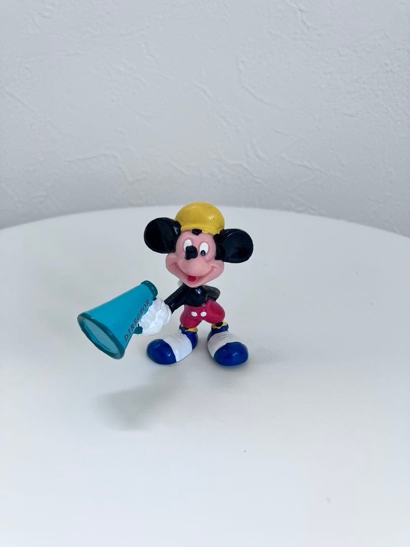 Vintage Mickey Mouse Disney Director Figurine 1980s Collectible Toy