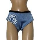 Barbie Shorts Blue White Doll Clothing