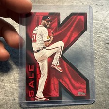 2025 Topps Series 2 - Chris Sale #KZ-3 K Zone Die Cut SSP 