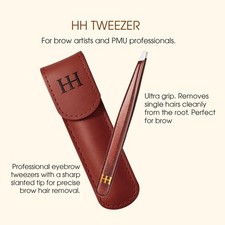 HH Tweezer - Professional Tool High Precision Stainless Steel Tip Hair Removal