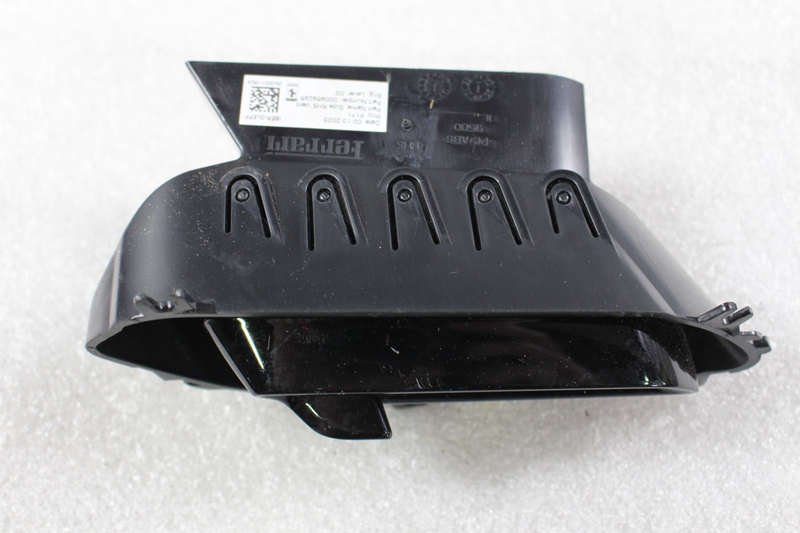 Ferrari 296 GTB Upper Center air duct P/N 969295