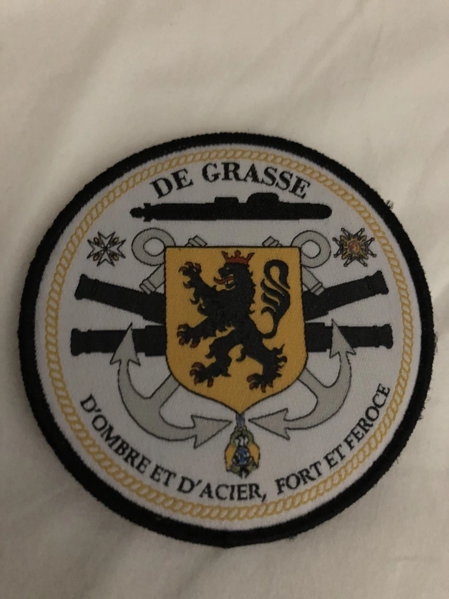 Patch Commando Marine Ponchardier – Insigne Tissu Original France – Scratch