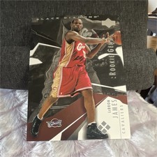 Upper Deck Black Diamond Rookie Gems LeBron James Basketball Card Cavaliers. rookie card picture