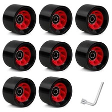 8pcs Roller Skate Wheels 58 39/32mm For Double-Row Roller Skates for quad