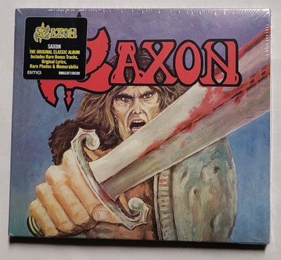 Saxon Saxon s/t CD new self titled 1979 remaster 2022 digipack 22 tracks