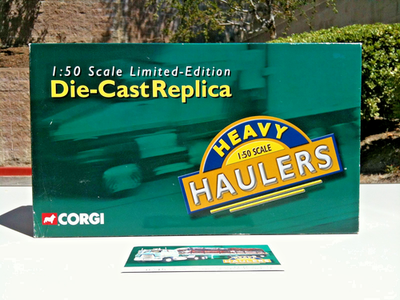 Corgi Heavy Haulers International Transtar with Crushed Car Load 1