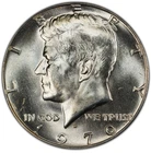 1970-D Mint State Kennedy Half Dollar 50C