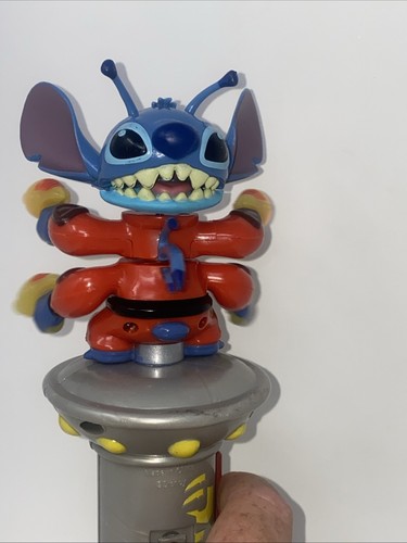 Raro parco giocattoli blaster elettronico rotante Disney Lilo & Stitch vintage - Foto 16 di 21