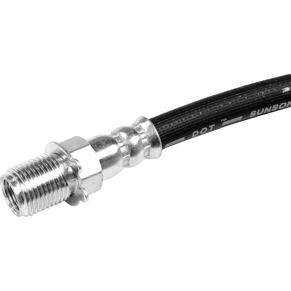 Manguera hidráulica de freno trasero delantero Sunsong 4 piezas para International Harvester 1200D Foto 4 de 4