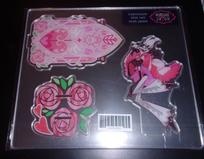 Vivziepop Hazbin Hotel Angel Dust Valentine's Day Standee 2026 IN