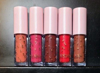 Lot Of 5 HANDAIYAN Liquid Lipstick Matte  5 Shades, Long Lasting, 2ml Each Nwob