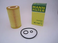 3 x MANN OIL FILTER HU718/1K Mercedes-Benz W210 S210 W211 S211 