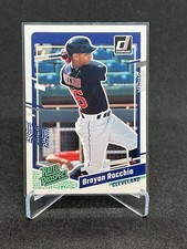 2023 Donruss Baseball Rated Prospect Base #70 Brayan Rocchio - Cleveland Indians