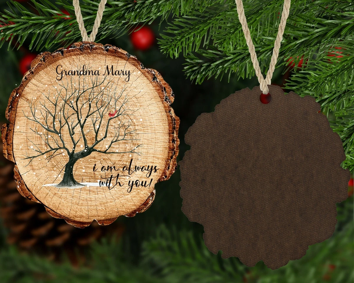 Popular Sublimation Plastic Christmas Ornaments DIY Decoration Double-sided  Printing Decorations