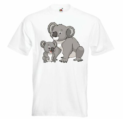 T-Shirt KOALA BÄR MIT SEINEM JUNGEN - PANDA - KOALA - PANDA BABY - KUSCHELTIERE