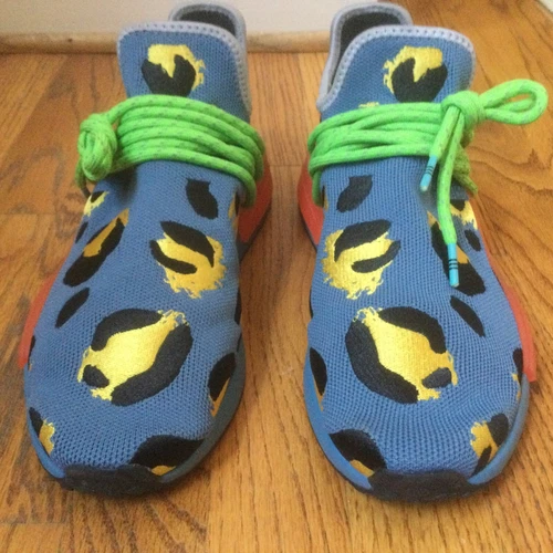 adidas x Pharrell Williams "NMD Hu Animal ALTERED BLUE/CORE BLACK/Blue" HP3220