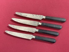 Lot 4 Couteaux Vintage Roussin À Semur 