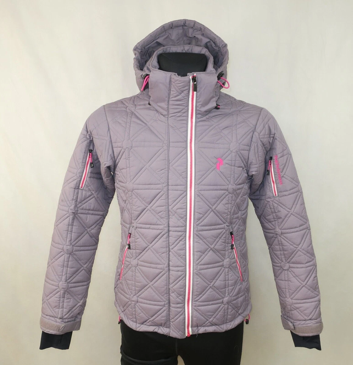 Peak performance pink ski jacket 2025