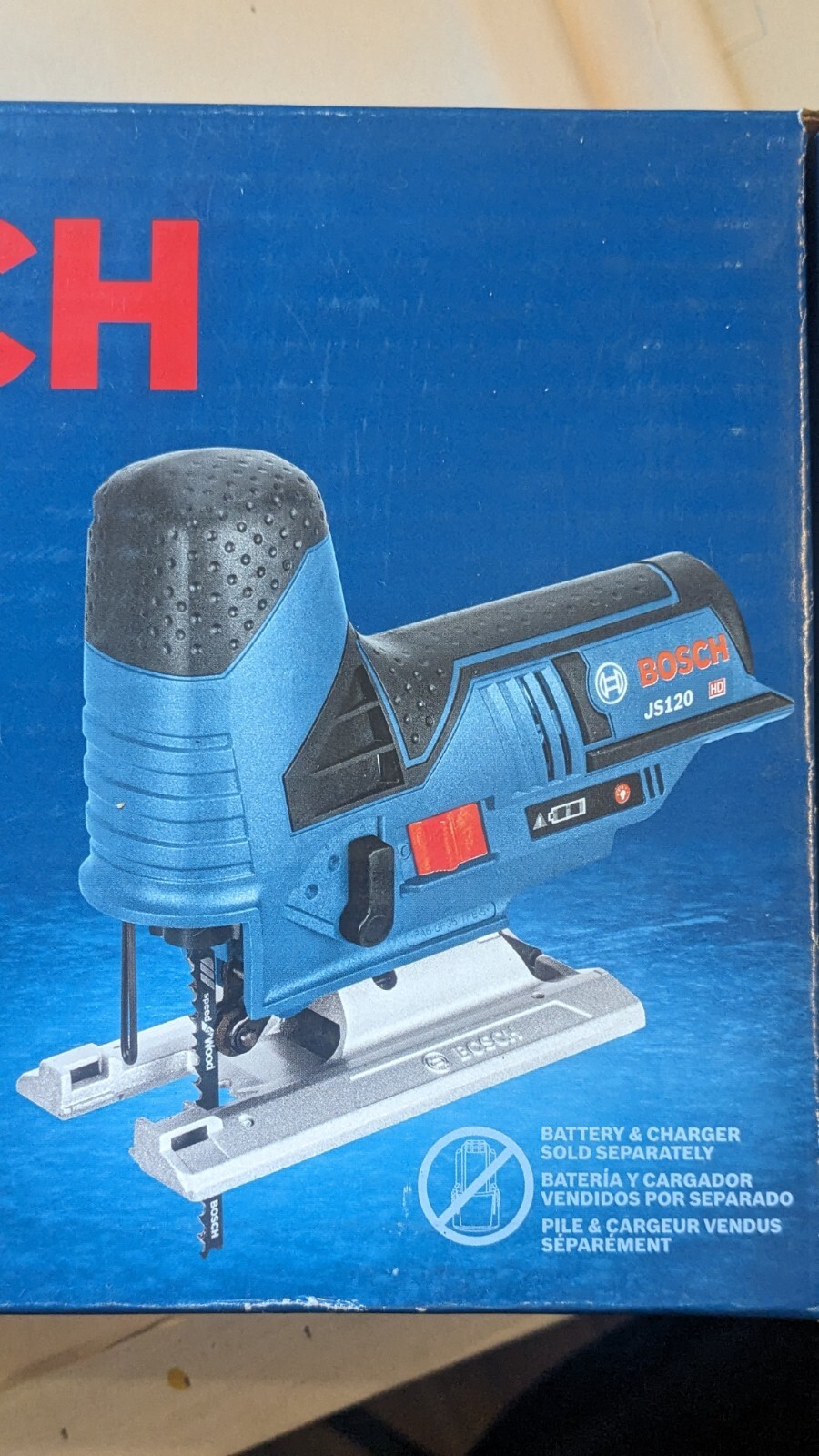 Bosch BarrelGrip Jig Saw 12V JS120N (TOOL ONL) New in Factory Sealed