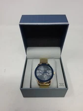 Geoffrey Beene Blue Sapphire Mens Watch