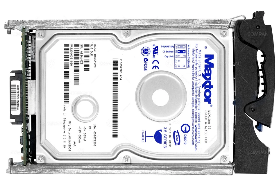 005048012 EMC HDD 320GB 5.4K FATA 4GB 3.5" LFF FOR CX SERIES - Image 2 of 4