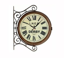 Museum, Restaurant, 2 Sided Clock, Railway Station, Bespoke Dial Made to Order.
