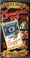 THE CRAWLING EYE (vhs) Jennifer Jayne, Forrest Tucker. NEW. Rare. B&W. Sealed NR