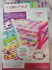 Make It Real - Jewelry Design Studio. BRAND NEW Jewelry Making Kit 1760 Beads