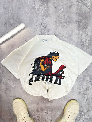 Akira Anime Rare Vintage T-shirt Reprint screen star Tag Single Stitch size L