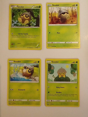 Pokmon TCG Card Lot Seedot Nuzleag | eBay