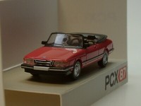 Pcx Saab 900 Turbo Cabriolet, 1986, Rot - 870669 - 1:87