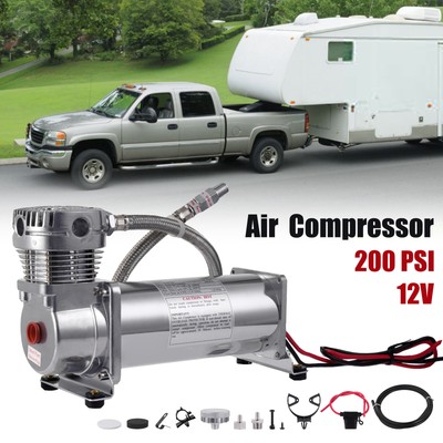 Heavy Duty Portable Air Compressor Car Tire Inflator Electric Pump Auto 12V