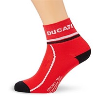 Santini Replica Men's Ducati Classic Coolmax Socks - Red, X-small/small - Sock on sale Santini Replica Men's Ducati Classic Coolmax Socks - Red, X-small/small - Sock on sale