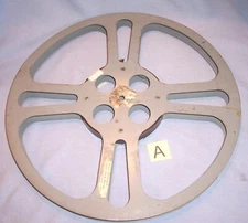 16MM 1600 13.75 TAYLOREEL Metal Motion Picture FILM Movie Projector Take Up Reel