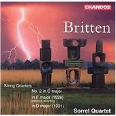 BRITTEN String Quartets SORREL Qt CHANDOS CHAN9664