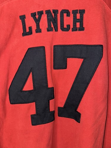 Vintage John Lynch Tampa Bay Buccaneers Trikot Shirt Herren Large Reebok 25 x 31 - Bild 5 von 9