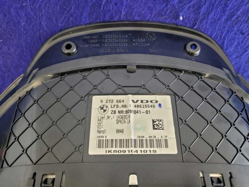 2015-2017 BMW M4 F80 F82 Speedometer Cluster MPH Thru 06/30/18 Gauge - Picture 5 of 12