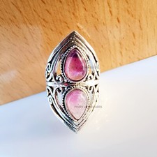 Natural Amethyst Silver Plated Ring, Handmade Ring, A Ring Like a King's Crown